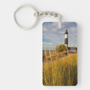 Vuurtoren Big Sable Point aan Lake Michigan Sleutelhanger