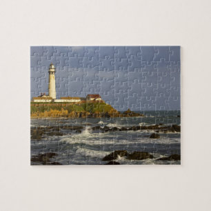 Vuurtoren bij Pigeon Point State Beach in San 2 Legpuzzel
