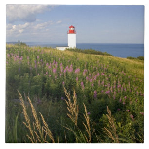 Vuurtoren bij St. Martins, New Brunswick, 2 Tegeltje