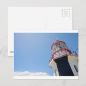 vuurtoren briefkaart (Voorkant / Achterkant)