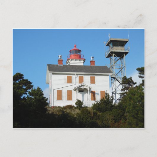 vuurtoren briefkaart (Voorkant)