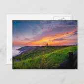 vuurtoren briefkaart (Voorkant / Achterkant)