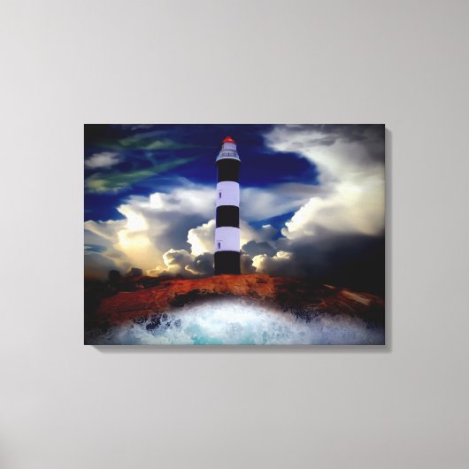 vuurtoren canvas afdruk (Voorkant)