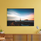 vuurtoren canvas afdruk (Insitu (Woonkamer))