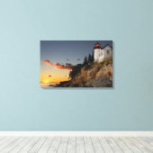 vuurtoren canvas afdruk (Insitu (Houten vloer))