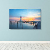 vuurtoren canvas afdruk (Insitu (Houten vloer))