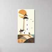 Vuurtoren Canvas Afdruk (Voorkant)