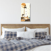Vuurtoren Canvas Afdruk (Insitu (Slaapkamer))