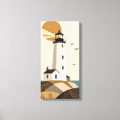 Vuurtoren Canvas Afdruk (Voorkant)