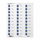 Vuurtoren CApe Hatteras Etiket (Full Sheet)