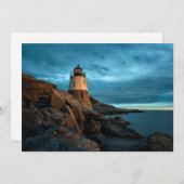 vuurtoren | Castle Hill Lighthouse Bedankkaart (Voorkant / Achterkant)