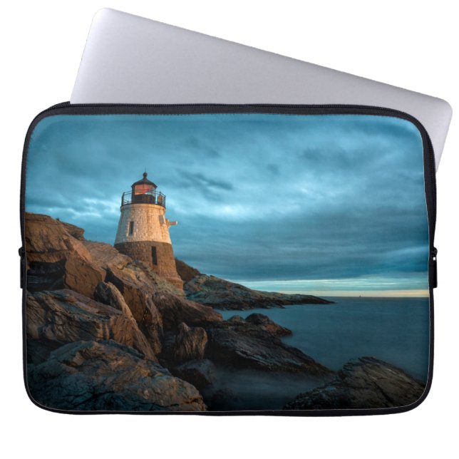 vuurtoren | Castle Hill Lighthouse Laptop Sleeve (Voorkant)
