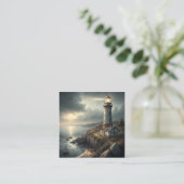 vuurtoren contactkaartje (Staand voorkant)