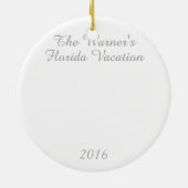 vuurtoren die sieresvormig schilderen keramisch ornament (Achterkant)