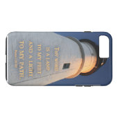 vuurtoren "Dit woord is een lamp" Christelijk hoes (Achterkant (Horizontaal))