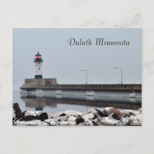 Vuurtoren Duluth Minnesota Briefkaart