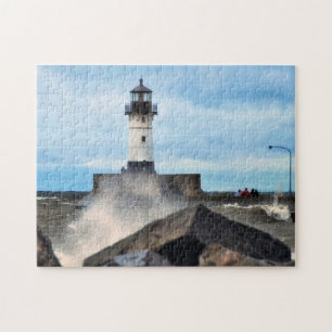 Vuurtoren Duluth Minnesota Legpuzzel