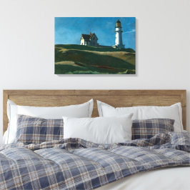 vuurtoren | Edward Hopper | Canvas Afdruk