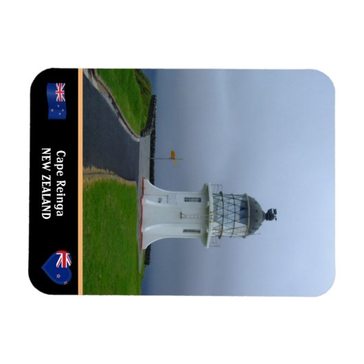 Vuurtoren en Kaapverdië - Maori / Nieuw-Zeeland Magneet (Horizontaal)