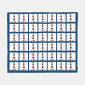 vuurtoren Fleece Blanket (Voorkant (Horizontaal))