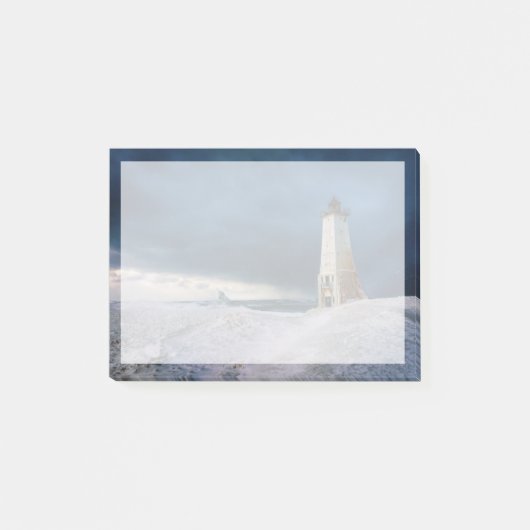 vuurtoren | Frankfort Lighthouse Lake Michigan Post-it® Notes (Voorkant)