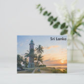 Vuurtoren, Galle, Sri Lanka Briefkaart (Staand voorkant)