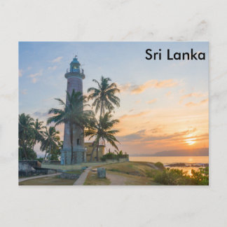 Vuurtoren, Galle, Sri Lanka Briefkaart