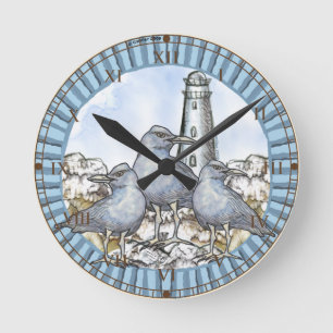 Vuurtoren Gids meeuwen Ronde Klok