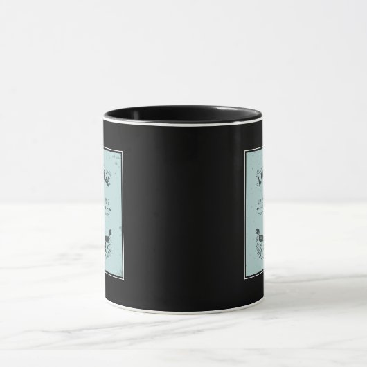 vuurtoren Gids voor thuis Poster Mok (Midden)