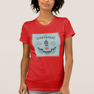 vuurtoren Gids voor thuis Poster T-shirt