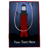 vuurtoren Gift Bag Medium Cadeauzakje (Voorkant)