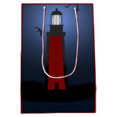 vuurtoren Gift Bag Medium Cadeauzakje (Achterkant)