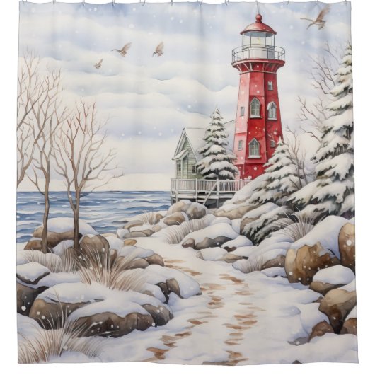 Vuurtoren — Gordijn (Voorkant)