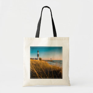 vuurtoren   Grote Sable Lighthouse Ludington, MI Tote Bag