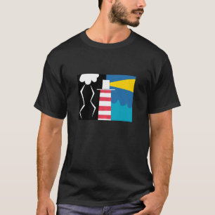 Vuurtoren Hoop Mentale Gezondheidswolk Bliksem Ops T-shirt