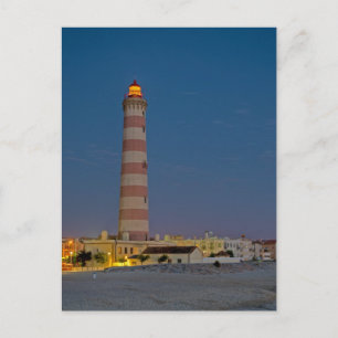 vuurtoren in Aveiro, Portugal Briefkaart