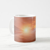 Vuurtoren in de Sunset Koffiemok (Voorkant links)