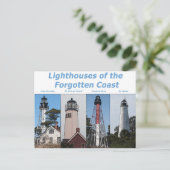 Vuurtoren in Florida Briefkaart (Staand voorkant)