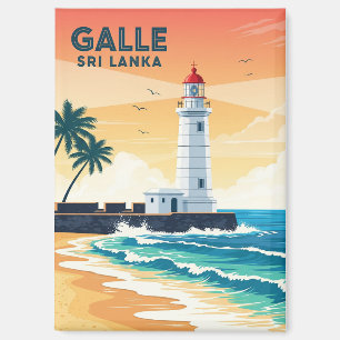Vuurtoren in Galle Sri Lanka Reizen Magneet