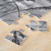 vuurtoren in het Storm Legpuzzel (Zijkant)