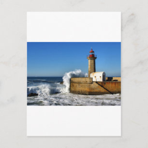 vuurtoren in Porto Briefkaart