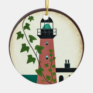 vuurtoren keramisch ornament
