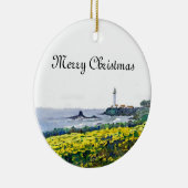 vuurtoren keramisch ornament (Rechts)