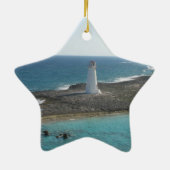 vuurtoren keramisch ornament (Achterkant)