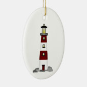 vuurtoren keramisch ornament (Rechts)