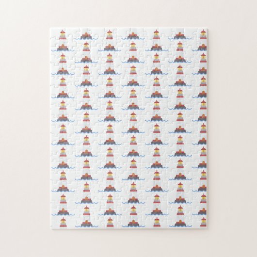 vuurtoren legpuzzel (Verticaal)