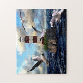 vuurtoren legpuzzel