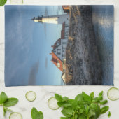 vuurtoren | Lichte vuurtoren van Portland Head Theedoek (Gevouwen)