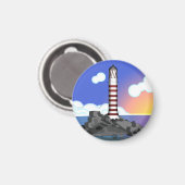 vuurtoren magneet (Voorkant / Achterkant)