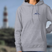 Vuurtoren Marine Blauw Hoodie